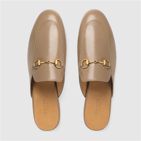 gucci princetown brown|Gucci princetown women.